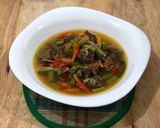 Foto langkah ke 4 dari resep Asem asem daging pedas.