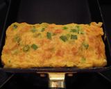 A picture of step 4 of Rolled Omelettes with Chikuwa Fish Cakes and Green Onion for Lunchboxes.