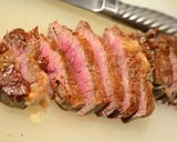 A picture of step 5 of Beef Filet with Green Peppercorn Sauce.