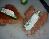 A picture of step 5 of Bacon wrapped, jalepeno popper chicken.
