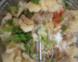 A picture of step 4 of Potato noodles mayo balls.