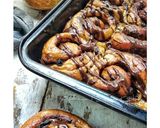 Foto langkah ke 4 dari resep Cinnamon Roll With Raisin.