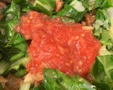 Foto del paso 6 de la receta: Habichuelas con níscalos y acelgas …y chorizo si quieres!! Rápido y rico, rico!! 25’