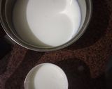 A picture of step 4 of Dalgona coffee.