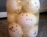 A picture of step 5 of Amish Yellow Pickled Eggs.