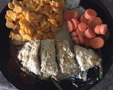 A picture of step 7 of 3 Cheese Ranch Chicken.