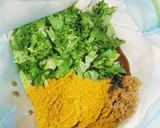 A picture of step 2 of Thai Curry-Seasoned Chicken Barbecue.