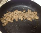 A picture of step 2 of Easy Peasie Super Cheesy Cheesesteak W/Mushrooms.