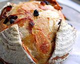 A picture of step 8 of Walnut and Dried Fruit Bread with Rye Flour Kneaded In a Bread Machine.