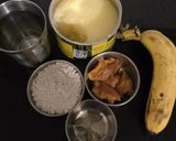 A picture of step 4 of Sprouted ragi flour & banana ragi halwa.