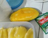 Foto langkah ke 1 dari resep Es Nangka mix Mangga (Sirsak Susu).