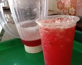 Gambar langkah 3 resipi Air Blueberry fresh.
