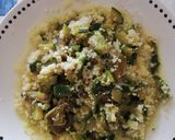 Foto del passaggio 3 della ricetta Cous cous con carciofi, zucchine e curcuma 🥒😋