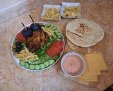 صورة لخطوة 6 من وصفة الشاورما البيتية في سيخ 🌮🌯🍽