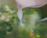 A picture of step 4 of Vegetable Soup.