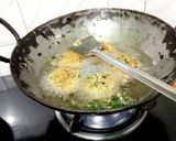 A picture of step 3 of Sabudana Vada.