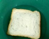 A picture of step 2 of Bread Phirni.