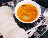 A picture of step 4 of Appam.