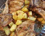 Foto del paso 6 de la receta: Conejo asado, patatas y sobrasada