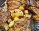 Foto del paso 6 de la receta: Conejo asado, patatas y sobrasada