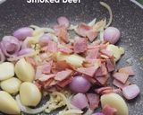 Foto langkah ke 4 dari resep Tumis udang garlic butter.
