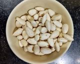 A picture of step 1 of Badam-E-Bahar.