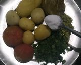 A picture of step 3 of Baingan bharta.