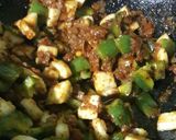 A picture of step 9 of Kadhai Paneer.