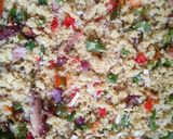 A picture of step 5 of Stir fry Cous Cous.