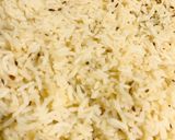 A picture of step 5 of Zeera Rice.