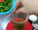 A picture of step 1 of Mint Margarita.
