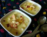 A picture of step 9 of Fruits and Dry fruits custard.