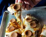 Foto langkah ke 6 dari resep Pizza Praktis.