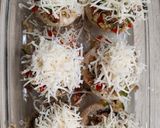 Zöldséges-kuszkusos töltött gombafejek recept fázis 4 fotója