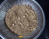 A picture of step 4 of Dhaniya Panjiri (Janmashtami Special).