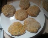 Foto del paso 4 de la receta: Hamburguesas de garbanzos con fideos al pesto