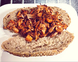 Foto del paso 3 de la receta: Bocadillo de Pulled Jackfruit “pork”