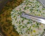 A picture of step 1 of Rava/sooji Dosa.