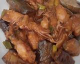 Foto langkah ke 6 dari resep Terong balado cumi asin.