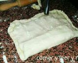 Foto del paso 6 de la receta Empanada de jamón y beicon