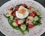 Foto del paso 11 de la receta: Ensalada templada de espárragos verdes con vinagreta de pera