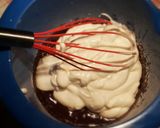 A picture of step 9 of Tenderlicious chocolate cake.