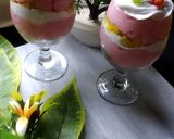 A picture of step 8 of Strawberry fruit custard 🍓🍌🍏🍧🍨.