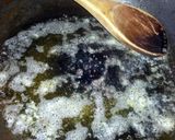 A picture of step 1 of sig's Saag Aloo (spinach and potatoes).