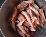 A picture of step 1 of Bokchoy with Charsiu.