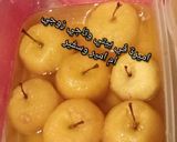 صورة لخطوة 1 من وصفة الاحتفاظ بالتفاح