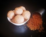 A picture of step 5 of Red Rice Sweet Pundi / Rice Dumplings.