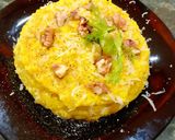 Foto del passaggio 15 della ricetta Risotto con crema di finocchi e noci