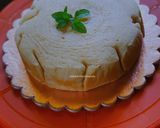 A picture of step 8 of Eggless Sponge Cake.
