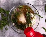 A picture of step 4 of Aloo ke parathe.